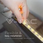 V-TAC VT-212626 LED Лента SMD2835 120 LEDs 24V IP65 4000K Двойно PCB 10м Ролка