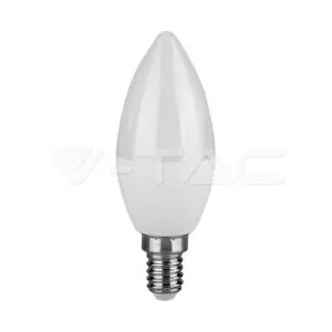 V-TAC VT-212738 LED Крушка 5.5W E14 Кендъл 6500K 6 бр./сет
