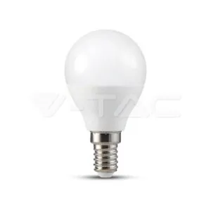 V-TAC VT-212756 LED Крушка - 4.8W E14 P45 Дистанционно RGB + 3000K + 6500 Amazon Alexa и Google Home Съвместимост