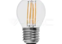 V-TAC VT-212842 LED Крушка 6W Filament E27 G45 3000К