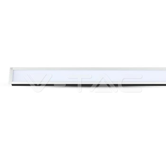 V-TAC VT-21380 LED Линейно   SAMSUNG Чип 40W За Вграждане Сребърно Тяло 4000К 1211x70x35mm