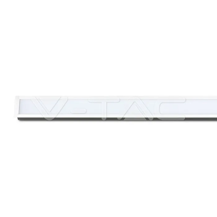 V-TAC VT-21381 LED Линейно   SAMSUNG Чип 40W За Вграждане Бяло Тяло 4000К 1211x70x35mm