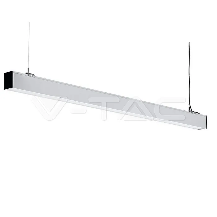 V-TAC VT-21383 LED Линейно   SAMSUNG Чип 40W Висящо Бяло Тяло 4000К 1200x50x65mm