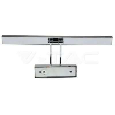 V-TAC VT-213984 8W LED Лампа за Картина Подвижна Хром ф455 3000К