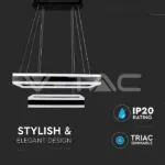V-TAC VT-213987 113W Полилей Димиращ Черен 3000К