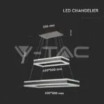 V-TAC VT-213988 113W Полилей Димиращ Кафе 3000К
