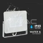 V-TAC VT-21410 50W LED Прожектор SAMSUNG Чип SMD G2 Бяло Тяло 4000К