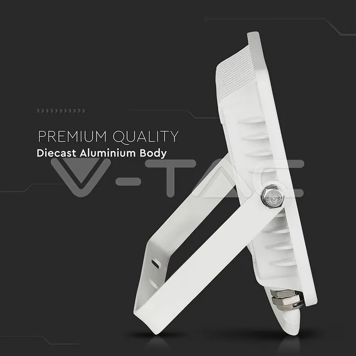 V-TAC VT-21410 50W LED Прожектор SAMSUNG Чип SMD G2 Бяло Тяло 4000К