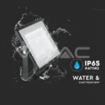 V-TAC VT-21414 100W LED Прожектор SAMSUNG Чип G2 SMD Черно Тяло 6400К