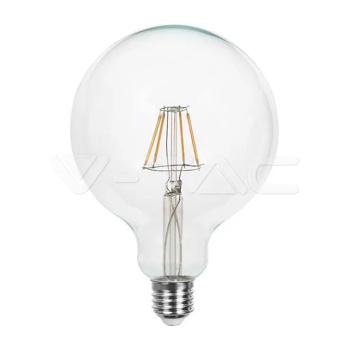 V-TAC VT-214304 LED Крушка 6W Filament E27 G125 3000К