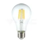 V-TAC VT-214412 LED Крушка 10W Filament E27 A60 6500К