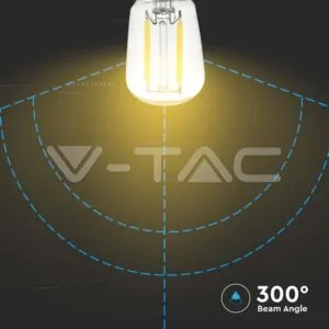 V-TAC VT-214444 LED Крушка 2W Filament E14 ST26 3000K