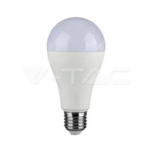 V-TAC VT-214455 LED Крушка 15W E27 A65 Термо Пластик 6500K