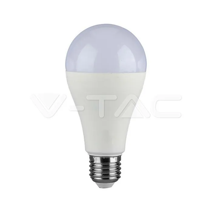 V-TAC VT-214458 LED Крушка 17W E27 A65 Термо Пластик 6400K