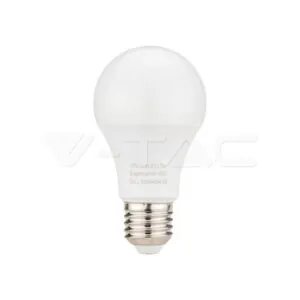 V-TAC VT-214459 LED Крушка 8.5W E27 A60 Пластик Сензор 3000K