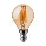 V-TAC VT-214499 LED Крушка 4W Filament E14 P45 Амбър 2200К