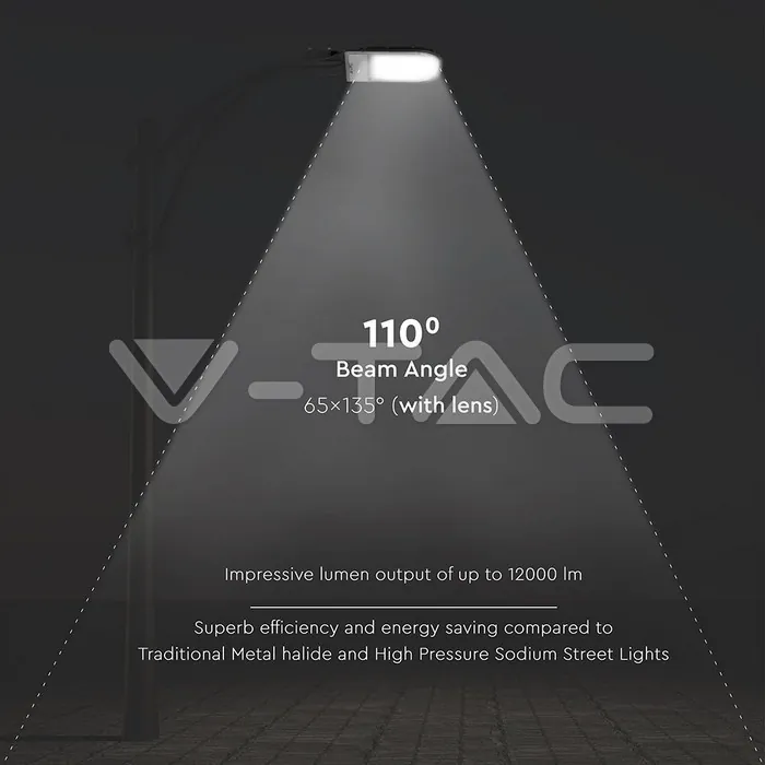 V-TAC VT-21539 LED Улична Лампа SAMSUNG Чип 50W 4000K