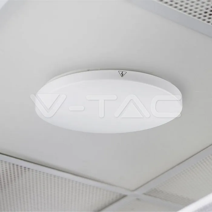 V-TAC VT-2155669 15W LED Плафон SAMSUNG Чип Frameless Кръг 4000K IP44 120lm/W