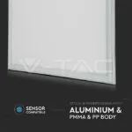 V-TAC VT-2162176 LED Панел 40W 620 x 620 mm 4000K UGR Вкл. Драйвер 6бр./СЕТ