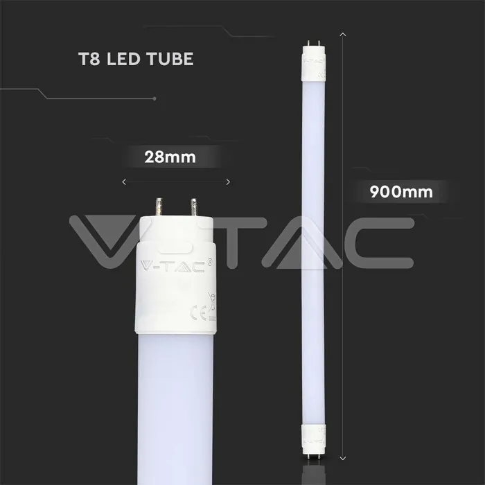 V-TAC VT-216262 LED Пура T8 14W 90 см Nano Пластик 6500K