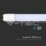 V-TAC VT-21672 LED Пура SAMSUNG Чип 120см 16.5W G13 Нано Пластик 4000К