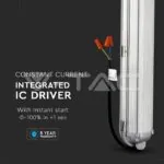 V-TAC VT-21677 LED Влагозащитено Тяло SAMSUNG Чип 150см 60W 6000K 120 lm/W
