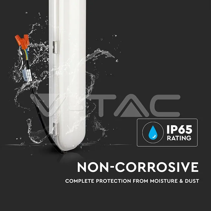 V-TAC VT-21677 LED Влагозащитено Тяло SAMSUNG Чип 150см 60W 6000K 120 lm/W