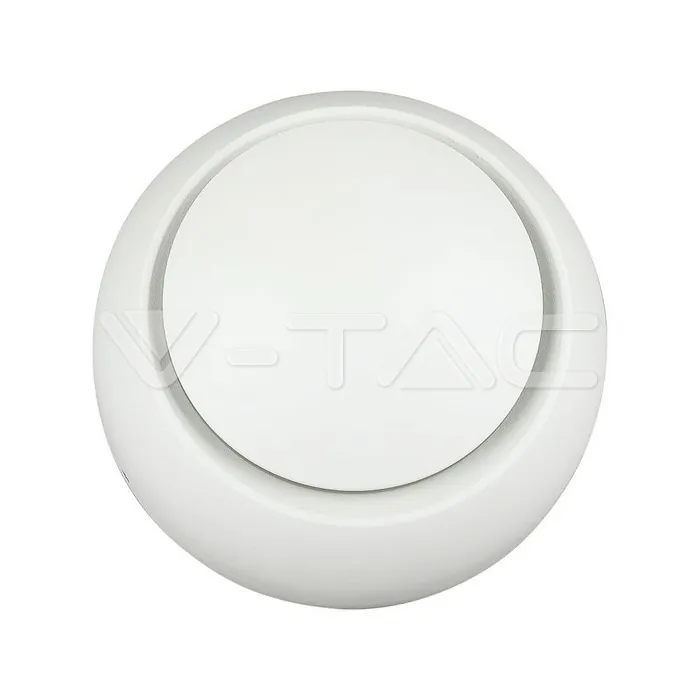 V-TAC VT-217093 5W Аплик Bridglux Чип Бяло Тяло Кръг 4000K