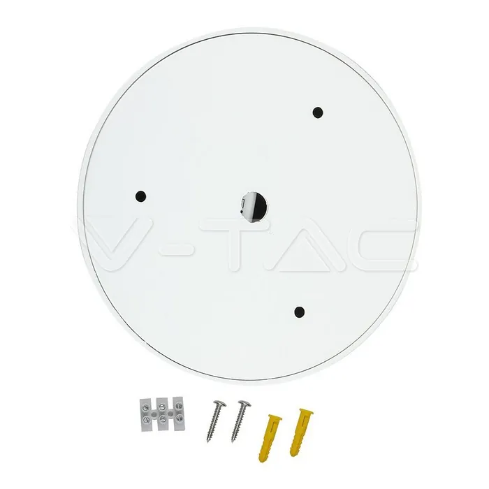 V-TAC VT-217093 5W Аплик Bridglux Чип Бяло Тяло Кръг 4000K