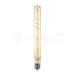 V-TAC VT-217142 LED Крушка 5W T30 E27 Filament Amber Покритие 2200K