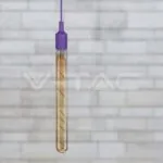 V-TAC VT-217142 LED Крушка 5W T30 E27 Filament Amber Покритие 2200K