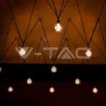 V-TAC VT-217147 LED Крушка 7W Filament E27 G95 Амбър 2200K