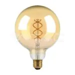 V-TAC VT-217216 LED Крушка 5W Filament E27 G125 Амбър 1800К