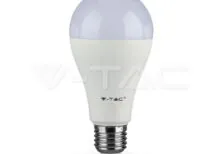 V-TAC VT-217242 LED Крушка 8.5W E27 A60 Термо Пластик 6500K 3 бр./сет