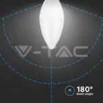 V-TAC VT-217265 LED Крушка 4.5W E14 Кендъл 6500K бр./блистер