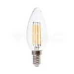 V-TAC VT-217423 LED Крушка 6W Filament E14 Кендъл 3000К