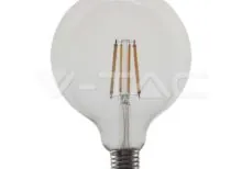 V-TAC VT-217454 LED Крушка 12W Filament E27 G125 4000K