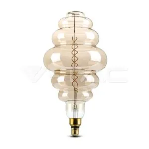 V-TAC VT-217465 LED Крушка 8W Filament E27 S200 Димиращ Двойно опушен 1800K
