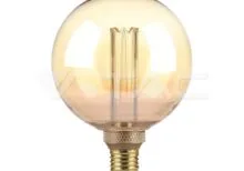 V-TAC VT-217475 LED Крушка 4W Filament E27 G125 Амбър ART 1800К