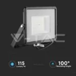 V-TAC VT-21761 50W LED Прожектор SAMSUNG Чип SMD G2 Slim Черно Тяло 6500К