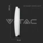 V-TAC VT-217604 18W LED Плафон Звезди Ф300 3в1 Сменяем Спектър