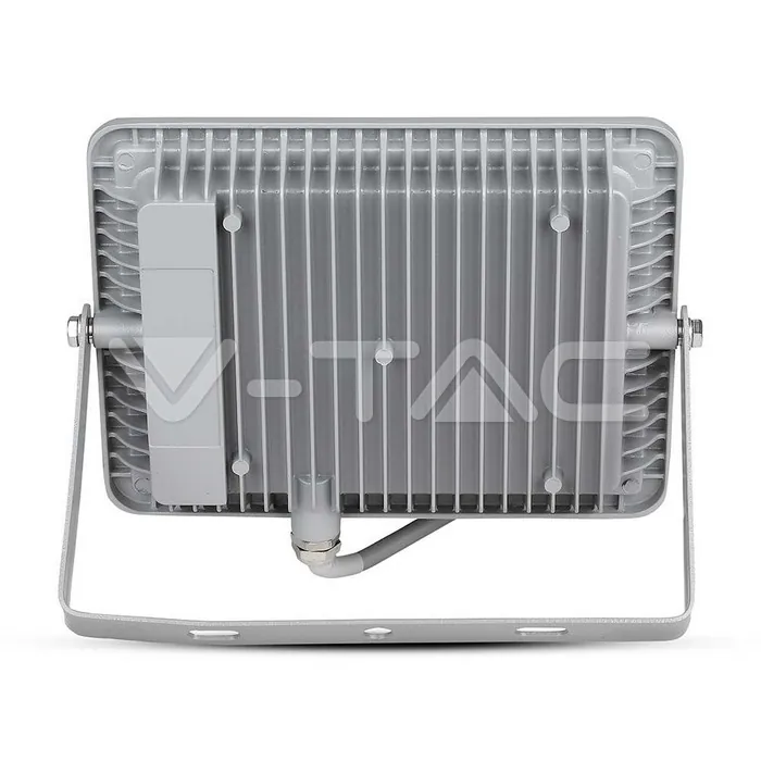 V-TAC VT-21764 50W LED Прожектор SAMSUNG Чип SMD Slim Сиво Тяло 4000К