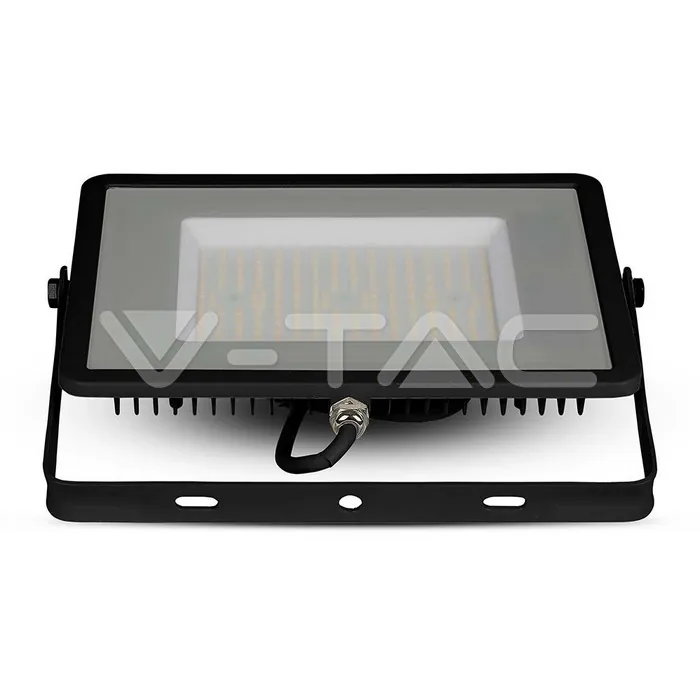 V-TAC VT-21767 100W LED Прожектор SAMSUNG Чип SMD Slim Черно Тяло 6500К