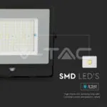 V-TAC VT-21767 100W LED Прожектор SAMSUNG Чип SMD Slim Черно Тяло 6500К