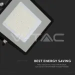 V-TAC VT-21767 100W LED Прожектор SAMSUNG Чип SMD Slim Черно Тяло 6500К