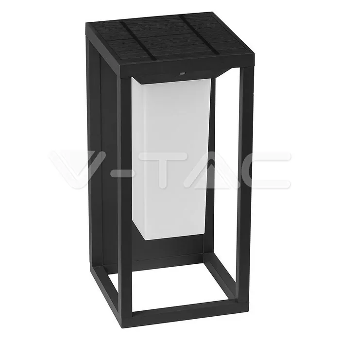 V-TAC VT-21784 2W Соларна Стенна SAMSUNG ЧИП Сива 3000K