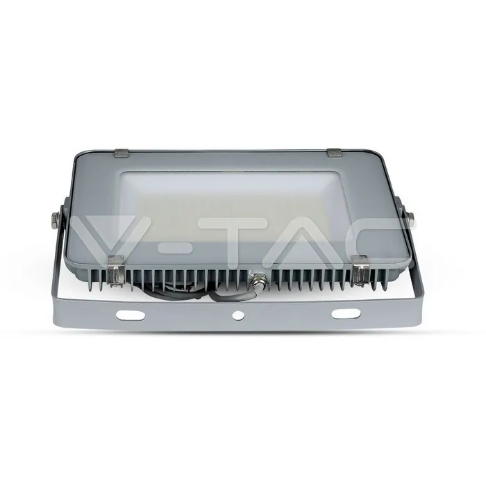 V-TAC VT-21796 300W LED Прожектор SAMSUNG Чип G2 SMD SLIM Сиво Тяло 6500К