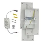 V-TAC VT-218204 11W Стенна Лампа Черно Тяло 3000К IP20