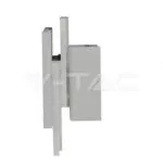 V-TAC VT-218204 11W Стенна Лампа Черно Тяло 3000К IP20