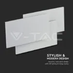 V-TAC VT-218204 11W Стенна Лампа Черно Тяло 3000К IP20